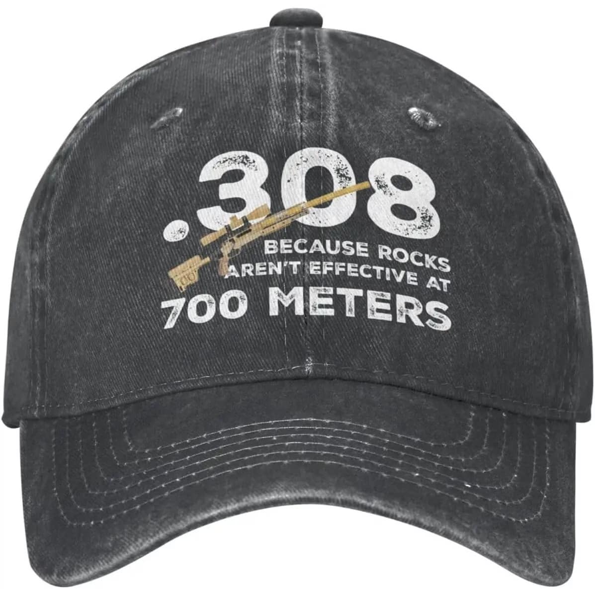 ".308 Because Rocks..." Cap
