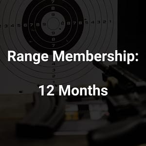 Shooting Range Membership (12 Months)