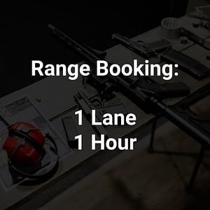 Shooting Range Session (1 Lane, 1 Hour)