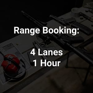 Shooting Range Session (4 Lanes, 1 Hour)
