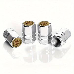 Bullet-Style Tire Valve Caps