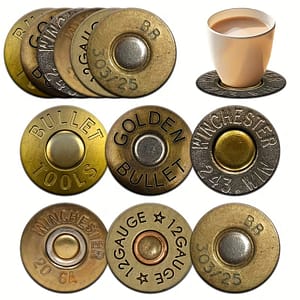 Bullet-themed Coasters (Set of 6)