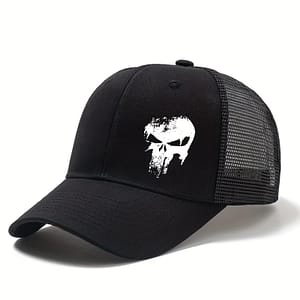 Baseball Cap with Punisher Logo