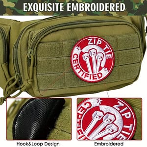 "Zip Tie Certified" Patch