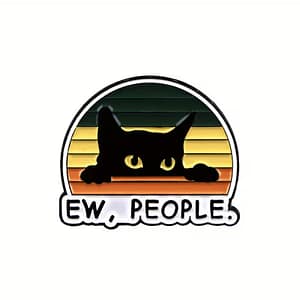 "Eww, People" Pin