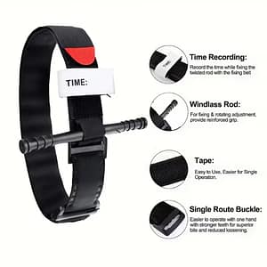 CAT-Style Tourniquet (Rotation Compression)