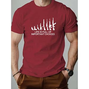 "Life Is Full Of Important Choices" T-Shirt