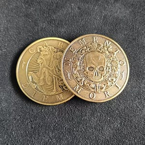 "Memento Mori / Carpe Diem" Challenge Coin