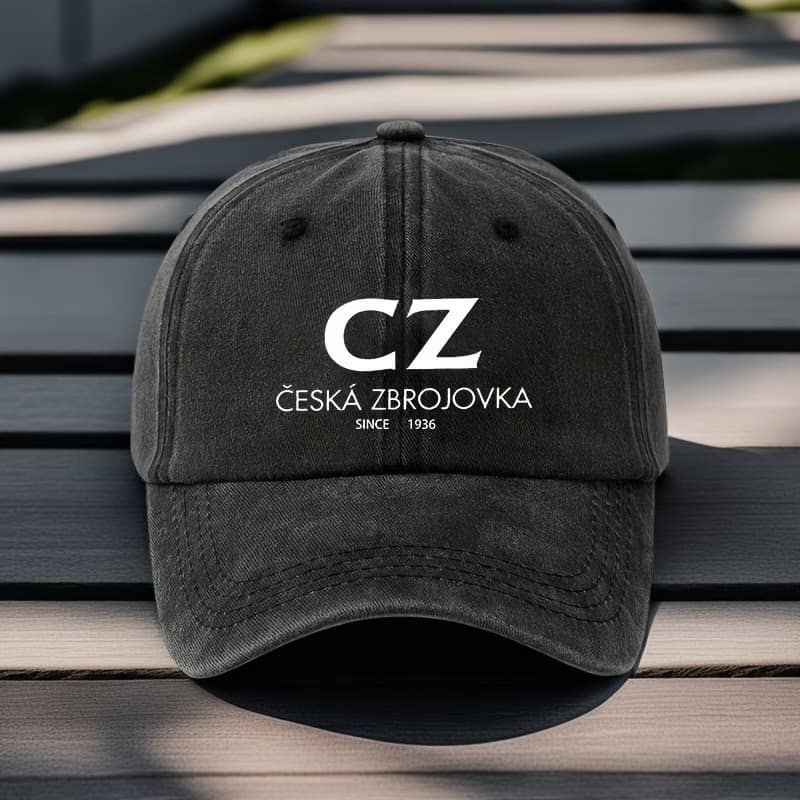 Baseball Cap with CZ Logo & Text