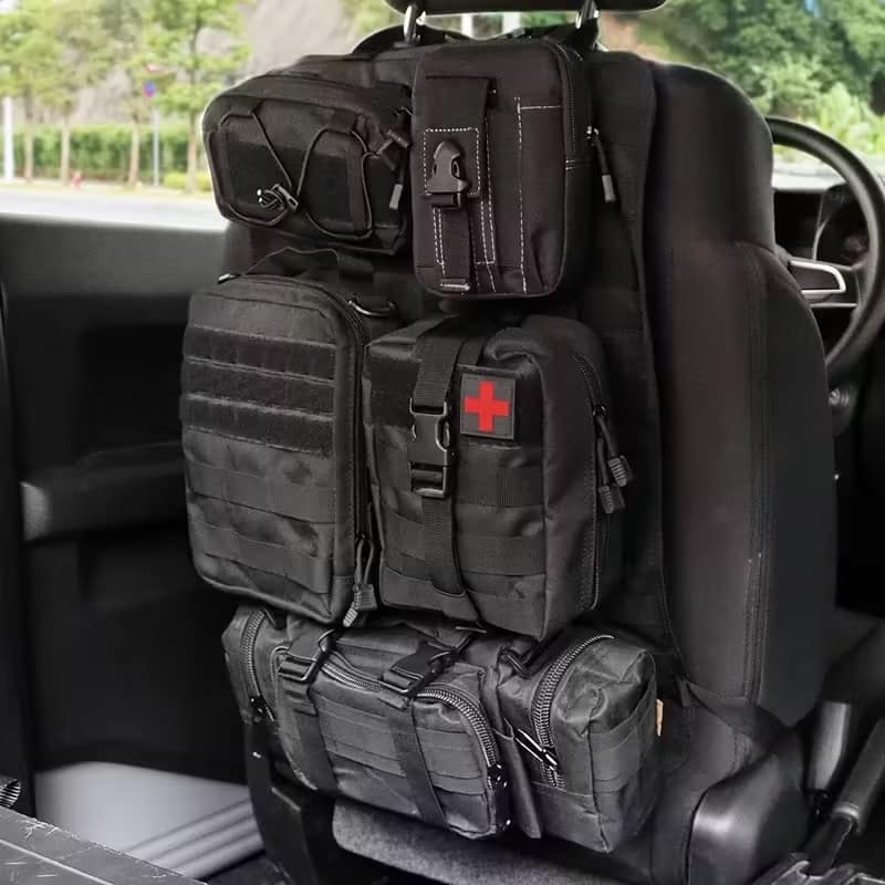 Tactical Car Seat Backrest Organizer