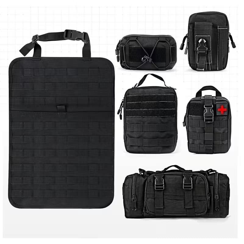 Tactical Car Seat Backrest Organizer - Image 3